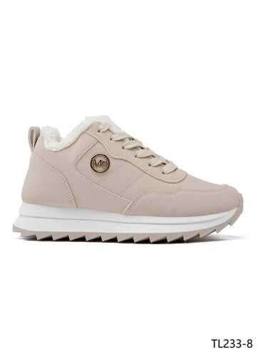 Buty sportowe damskie  7ATL233-8.BEIGE  (36/41,12par)