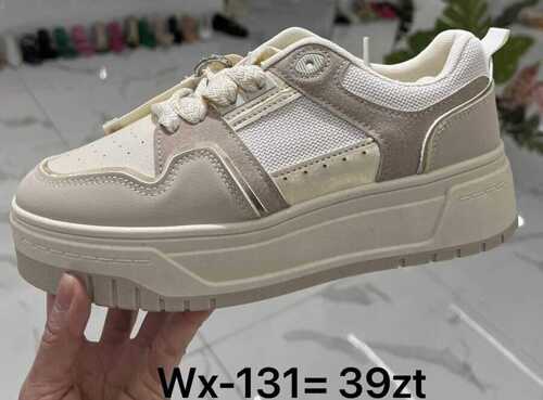 Buty sportowe damskie  7AWX-131.BEIGE (36/41,12par)