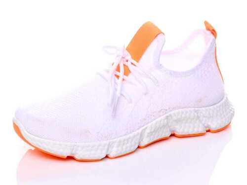 Buty sportowe damskie 7AYF608-3.WHITE/ORANGE (36/41,12par)