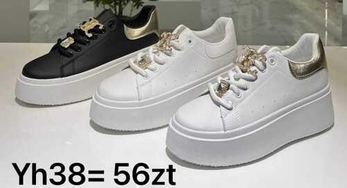 Buty sportowe damskie 7AYH38.WHITE (36/41,12par)