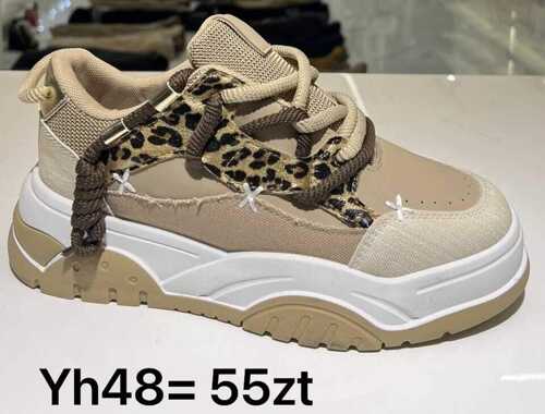 Buty sportowe damskie 7AYH48.KHAKI (36/41,12par)