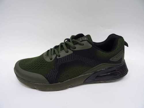 Buty sportowe męskie   9A10-1.BLACK/GREEN  (41/46,12par)