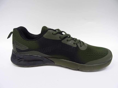 Buty sportowe męskie   9A10-1.BLACK/GREEN  (41/46,12par)