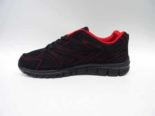 Buty sportowe męskie 9A22101-13.BLACK/RED (41/46,12par)