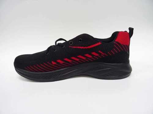 Buty sportowe męskie 9A3538-1.BLACK/RED (41/46,12par)