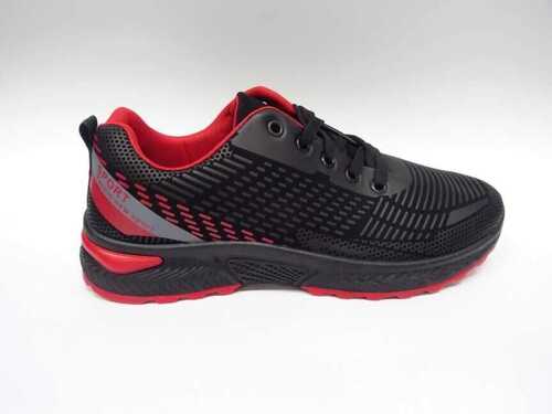 Buty sportowe męskie 9A6037-6.BLACK/RED (41/46,12par)