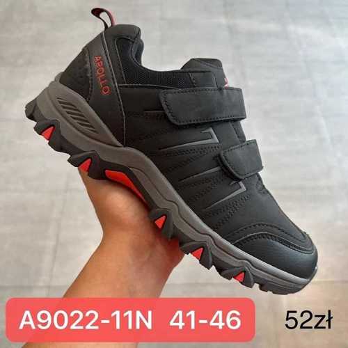 Buty sportowe męskie 9AA9022-11N.BLACK (41/46,12par)