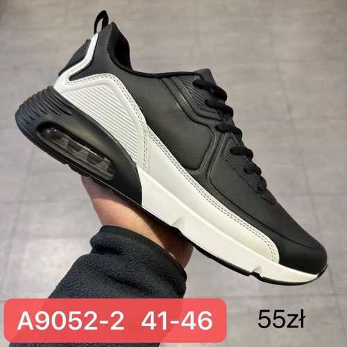 Buty sportowe męskie 9AA9052-2.BLACK (41/46,12par)