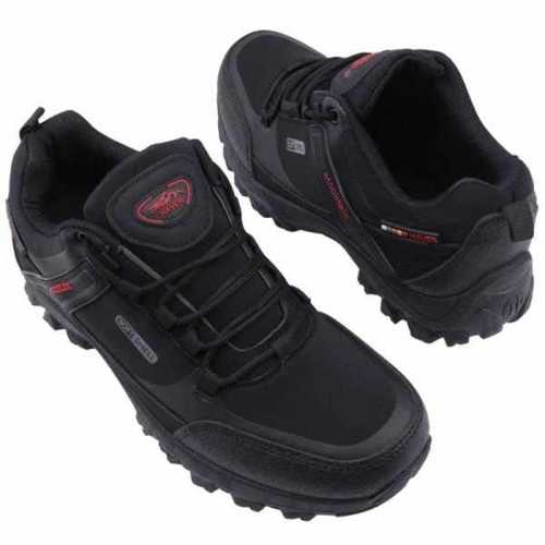 Buty sportowe męskie 9AAM08-6.BLACK/RED (40/45,8par)