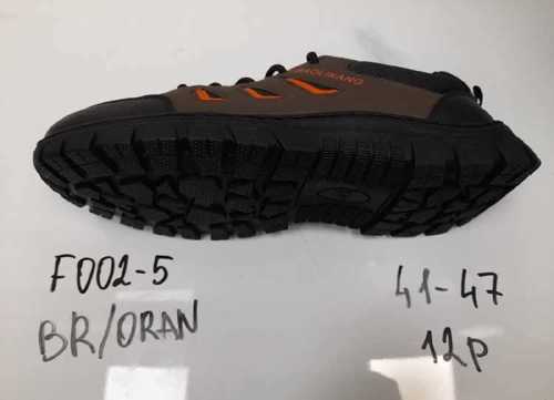 Buty sportowe męskie 9AF002-5.BROWN/ORANGE (41/47,12par)