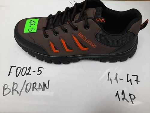 Buty sportowe męskie 9AF002-5.BROWN/ORANGE (41/47,12par)