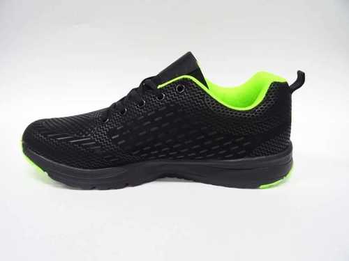 Buty sportowe męskie   9AK11-2.BLACK/GREEN    (41/46,12par)