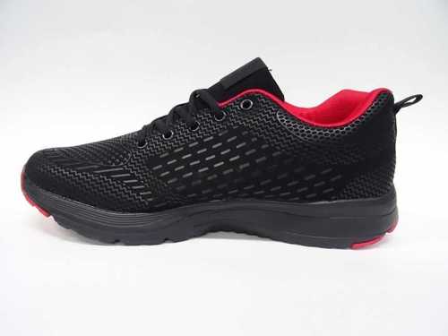 Buty sportowe męskie     9AK11-4.BLACK/RED    (41/46,12par)