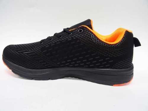 Buty sportowe męskie    9AK11-5.BLACK/ORANGE    (41/46,12par)