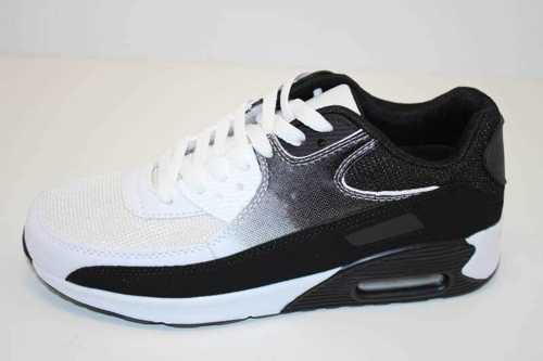 Buty sportowe męskie   9AM71D-32.WHITE/BLACK    (41/46,12par)