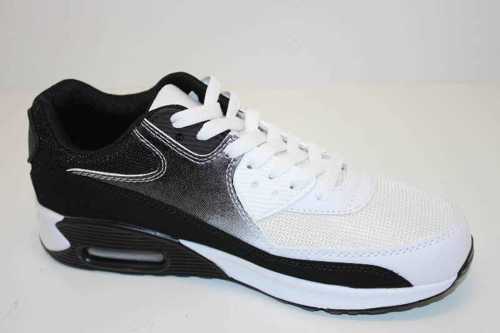 Buty sportowe męskie   9AM71D-32.WHITE/BLACK    (41/46,12par)