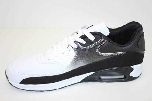 Buty sportowe męskie   9AM7F-721.WHITE/BLACK    (41/46,12par)