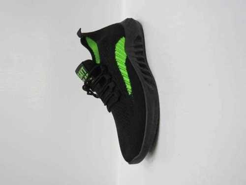 Buty sportowe męskie 9ATA02-3.BLACK/GREEN (41/46,12par)