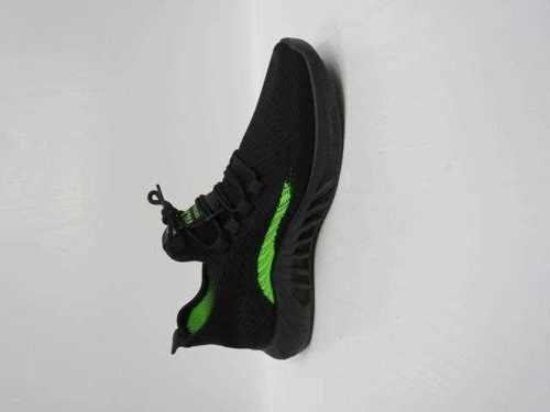 Buty sportowe męskie 9ATA02-3.BLACK/GREEN (41/46,12par)