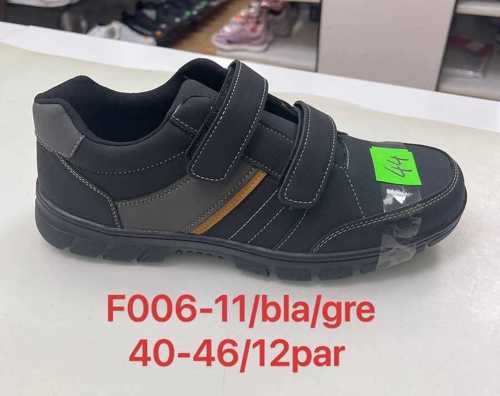 Buty sportowe męskie AF006-11.BLACK/GREY (40/46,12par)