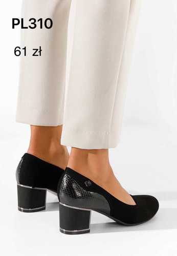 Czółenka damskie 7APL310.BLACK (36/41,12par)