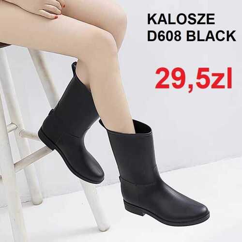 Kalosze damskie 7AD608.BLACK (36/41,12par)