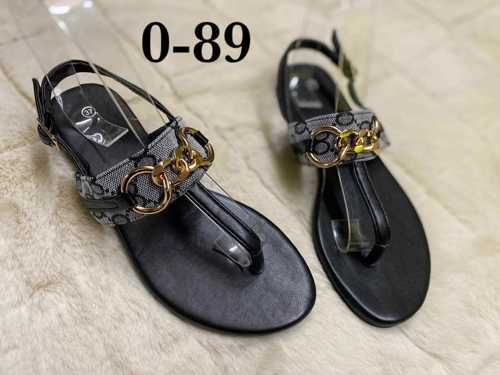 Klapki damskie 7A0-89.BLACK  (36/41,12par)