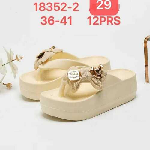 Klapki damskie 7A18352-2.BEIGE (36/41,12par)