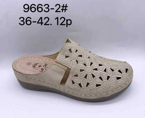 Klapki damskie 7A9663-2.BEIGE (36/42,12par)