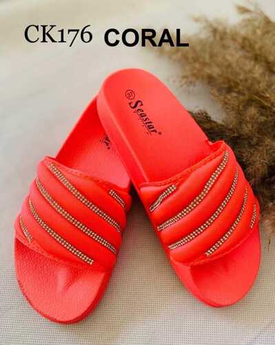 Klapki damskie 7ACK176.CORAL (36/41,12par)