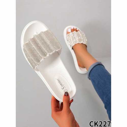 Klapki damskie 7ACK227.WHITE (36/41,12par)