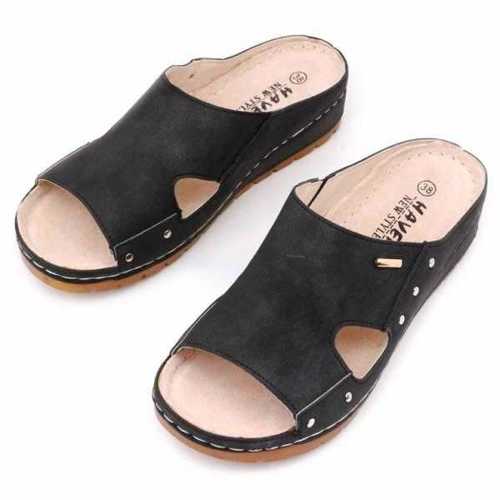 Klapki damskie 7ADE924-5.BLACK (36/41,12par)