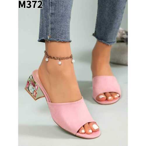 Klapki damskie  7AM372.PINK  (36/41,12par)