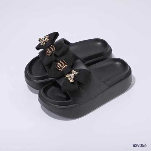 Klapki damskie   7AWS9056.BLACK  (36/41,12par)