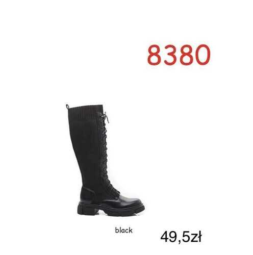 Kozaki damskie 7A8380.BLACK (36/41,12par)