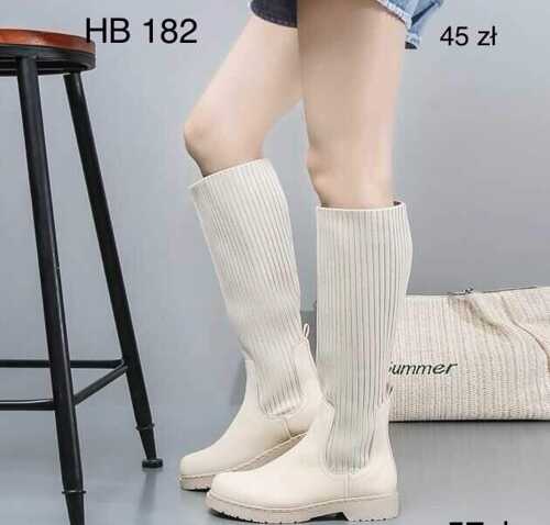 Kozaki damskie 7AHB182.BEIGE (36/41,12par)