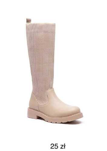 Kozaki damskie 7AHQ318.BEIGE (36/41,12par)