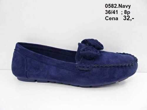 Mokasyny damskie 7A0582.NAVY (36/41,8par)