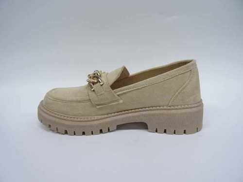 Mokasyny damskie 7AE7203-5.BEIGE (36/41,12par)