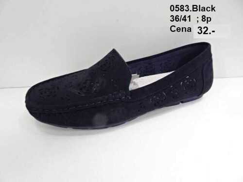 Mokasyny damskie7A0583.BLACK (36/41,8par)