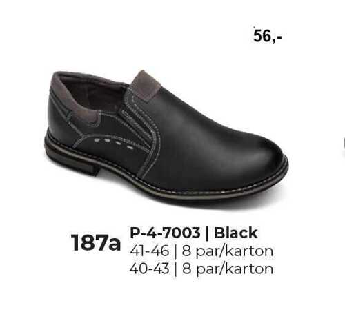 Półbuty męskie  9AP-4-7003.BLACK  (41/46,8par)