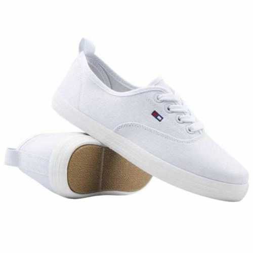 Trampki damskie  7AF116-6.WHITE  ( 36/41,12par)