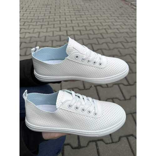 Trampki damskie  7ALCJ-37.ALL WHITE  (36/41,12par)