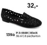 Balerinki damskie  7A0568A.BLACK (36/41,8par)