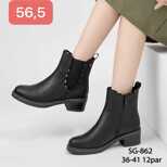 Botki damskie 7ASG-862.BLACK (36/41,12par)