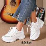 Buty sportowe damskie 7A0847.WHITE  (36/41,12par)