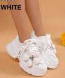 Buty sportowe damskie   7ABL526.WHITE   (36/41,12par)