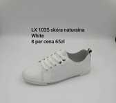 Buty sportowe damskie 7ALX1035.WHITE (36/41,8par)