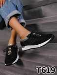 Buty sportowe damskie 7AT619.BLACK (36/41,12par)