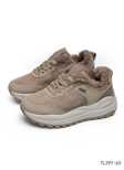 Buty sportowe damskie 7ATL297-63.KHAKI (36/41,12par)